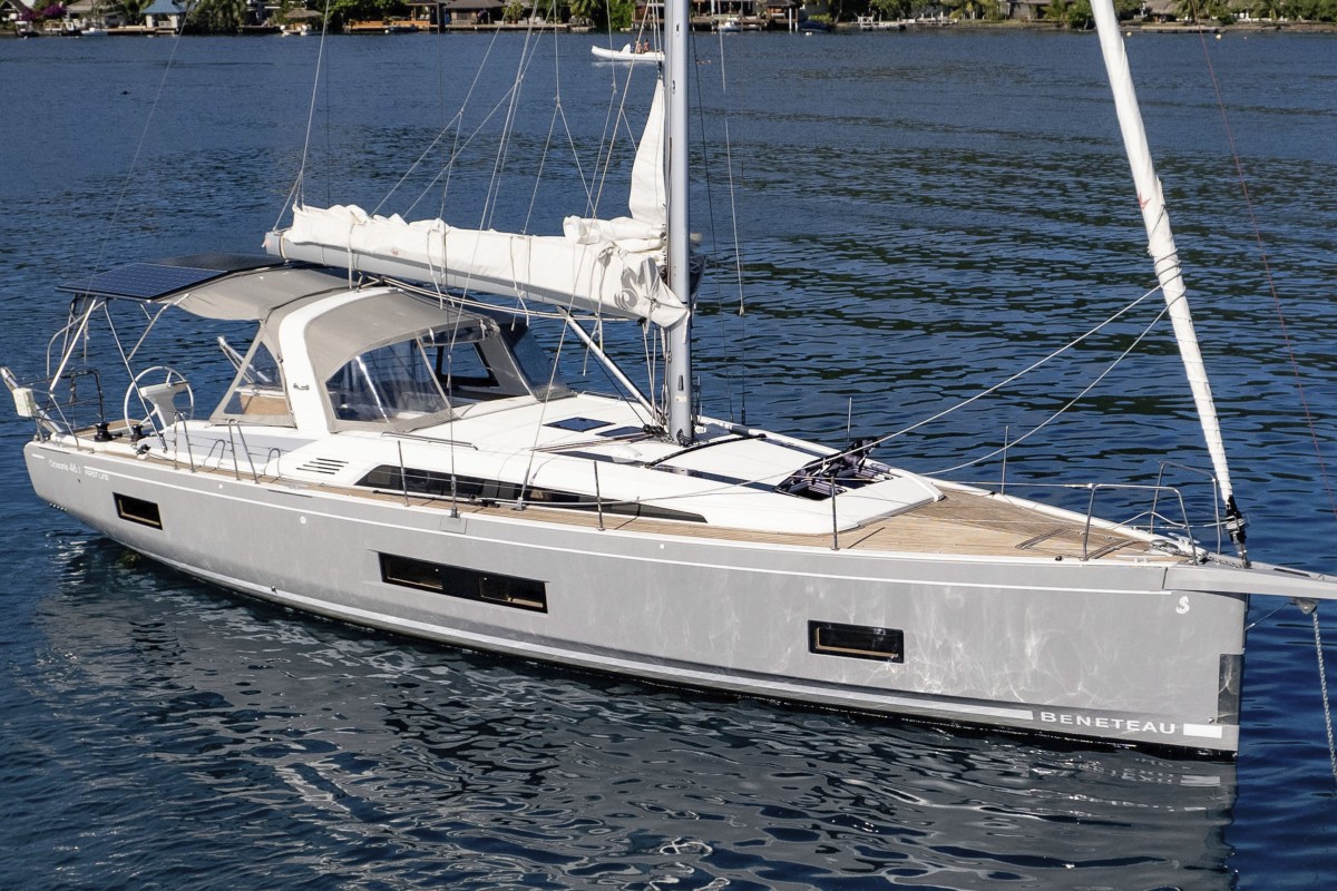 Beneteau Oceanis 46.1 for sale with 36 degrees brokers tahiti